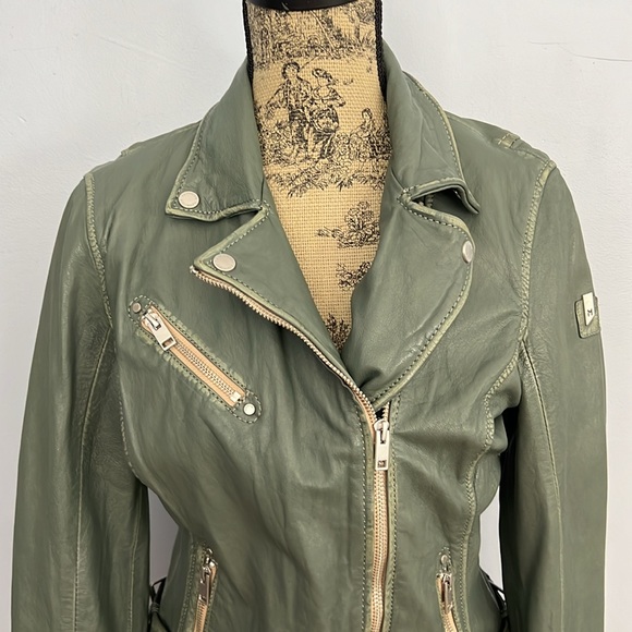 Mauritius Leather Motorcycle Jacket - Picture 2 of 11